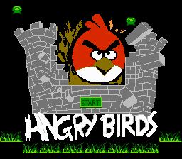 Angry Birds Title Screen